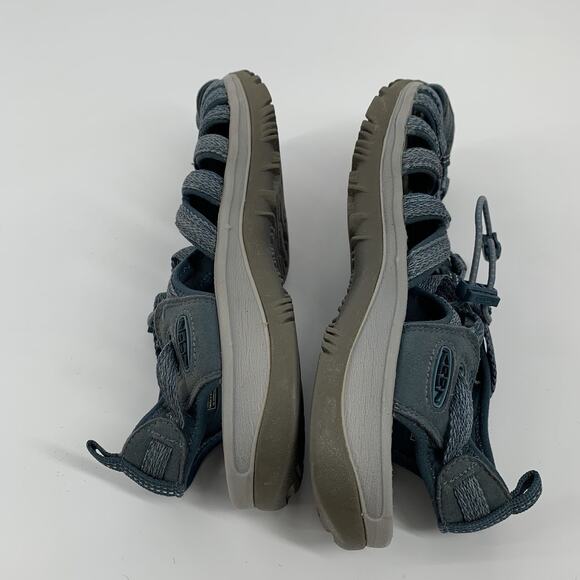 KEEN Whisper Outdoor Waterproof Walking Hiking Sandals Sz 9.5 Womens Smoke Blue - Picture 6 of 9